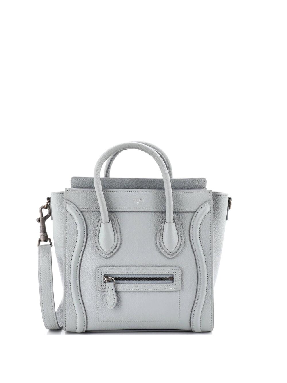 Celine Luggage Bag Grainy Leather Nano #364304C18B